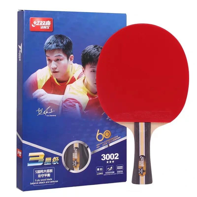 DHS 3-Star table tennis racket
